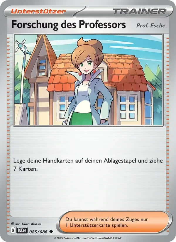 Forschung des Professors