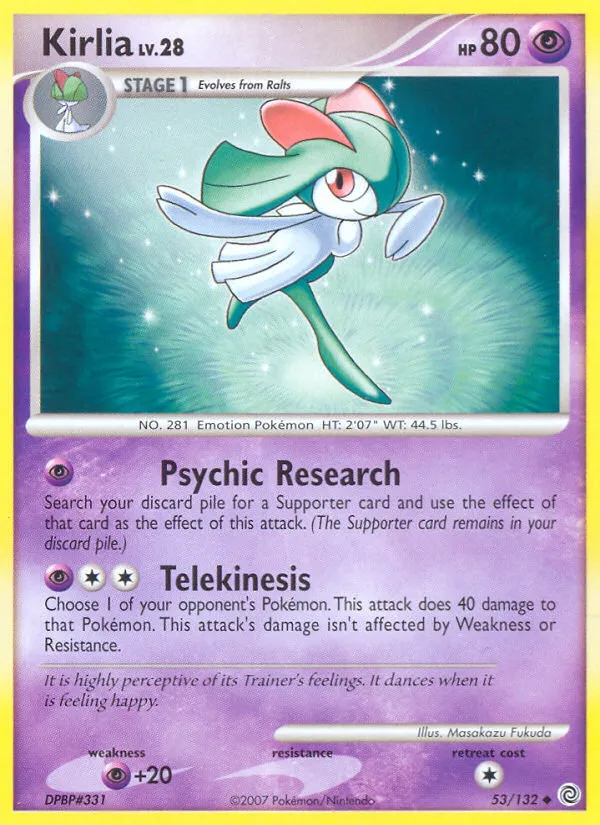 Kirlia - 53/132 (Prerelease)
