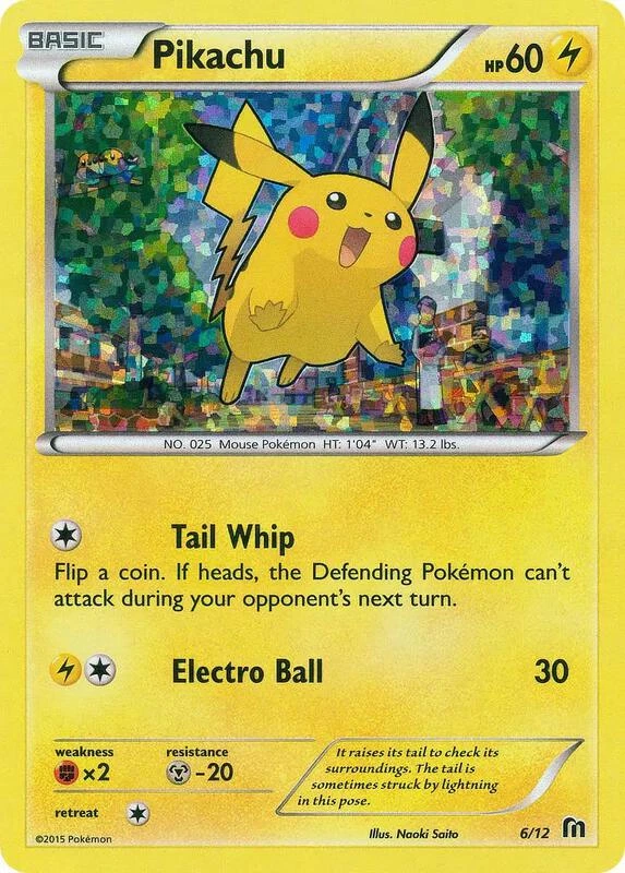 Pikachu - 6/12