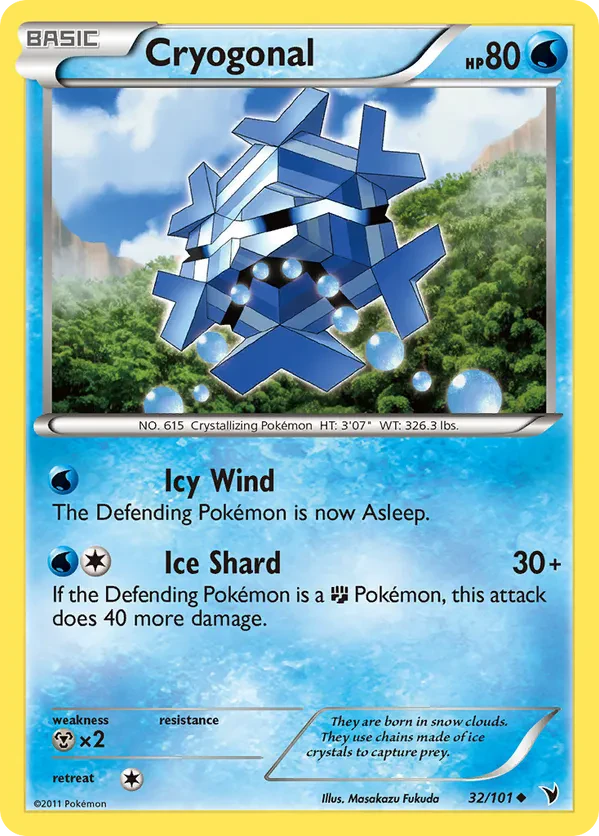 Cryogonal - 32/101 (League Promo)