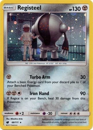 Registeel - 68/111 (Cosmos Holo)