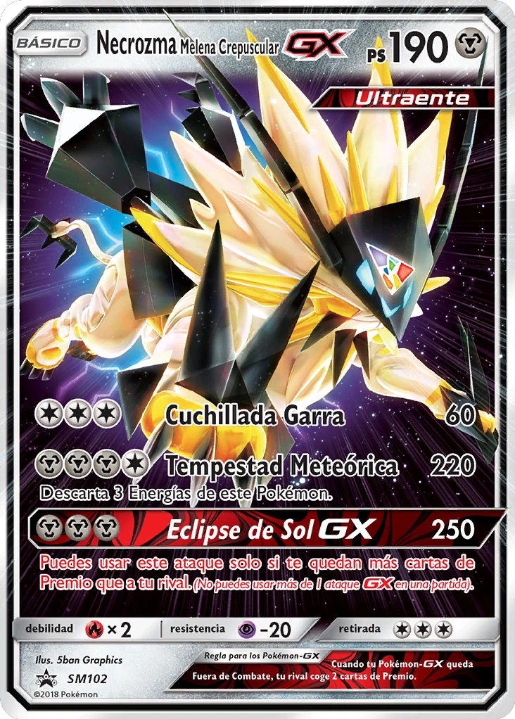 Necrozma Melena Crepuscular GX