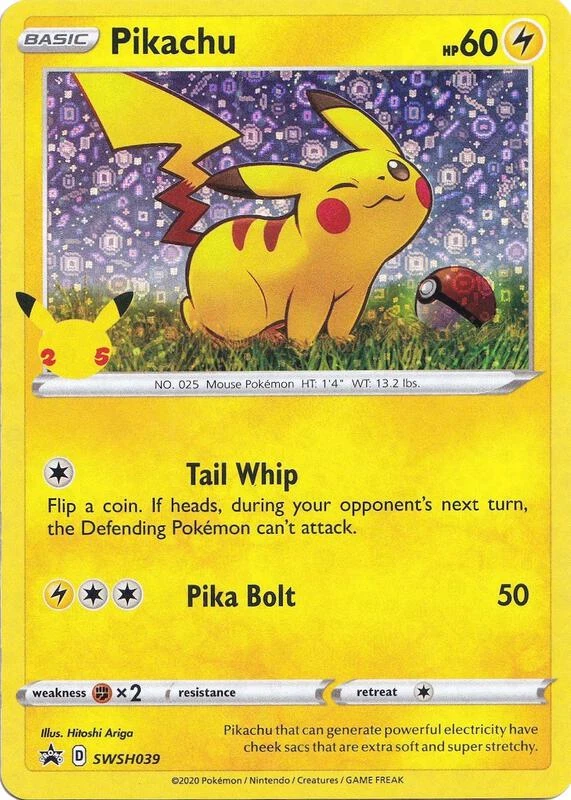 Pikachu - SWSH039 (General Mills)