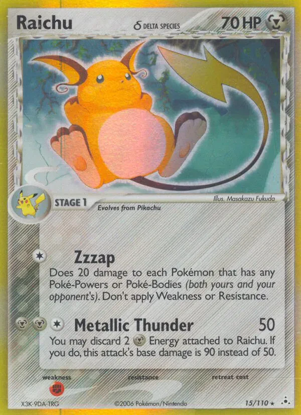 Raichu (Delta Species)