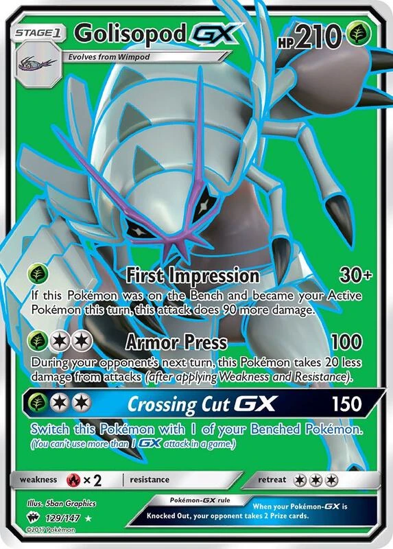 Golisopod GX (Full Art)