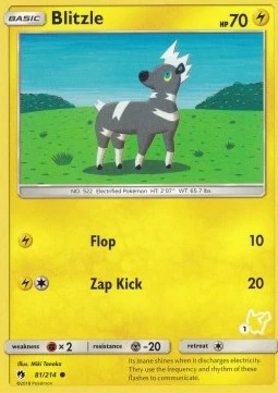 Blitzle (#1 Pikachu Stamped)
