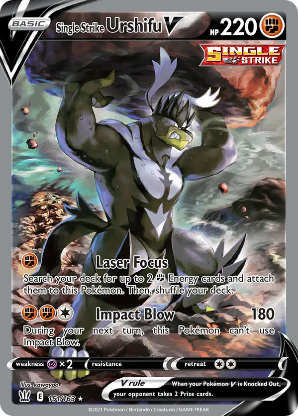 Single Strike Urshifu V (Alternate Full Art)