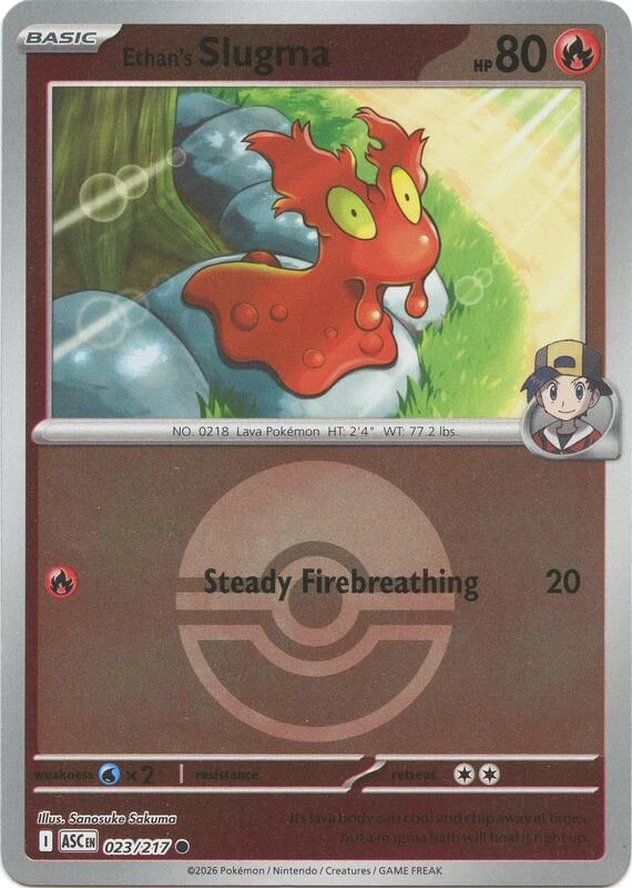 Ethan's Slugma (Poke Ball)