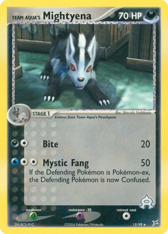 Team Aqua's Mightyena - 15/95