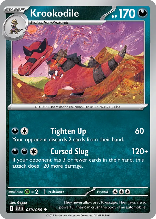 Krookodile (Master Ball Pattern)