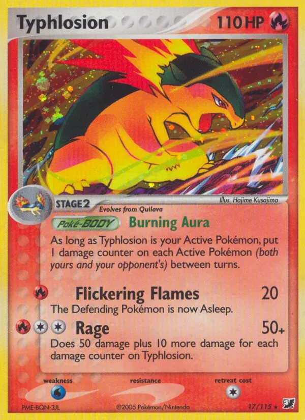 Typhlosion (EX Unseen Forces)