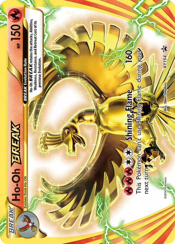 Ho-Oh BREAK (XY Black Star Promo)
