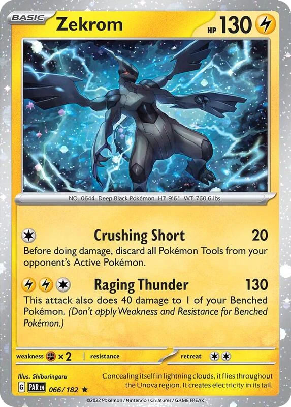 Zekrom - 066/182 (Cosmos Holo)
