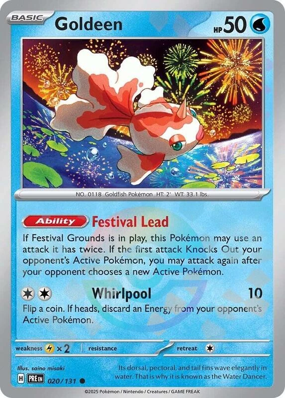 Goldeen (Poke Ball Pattern)