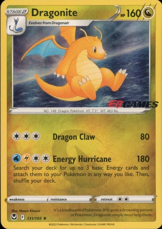 Dragonite - 131/195 (EB Games Exclusive)