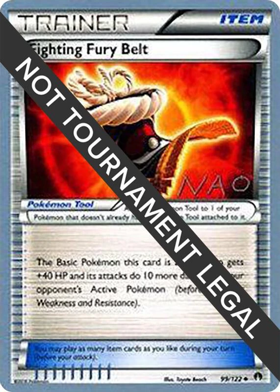 Fighting Fury Belt - 2018 (Naohito Inoue)