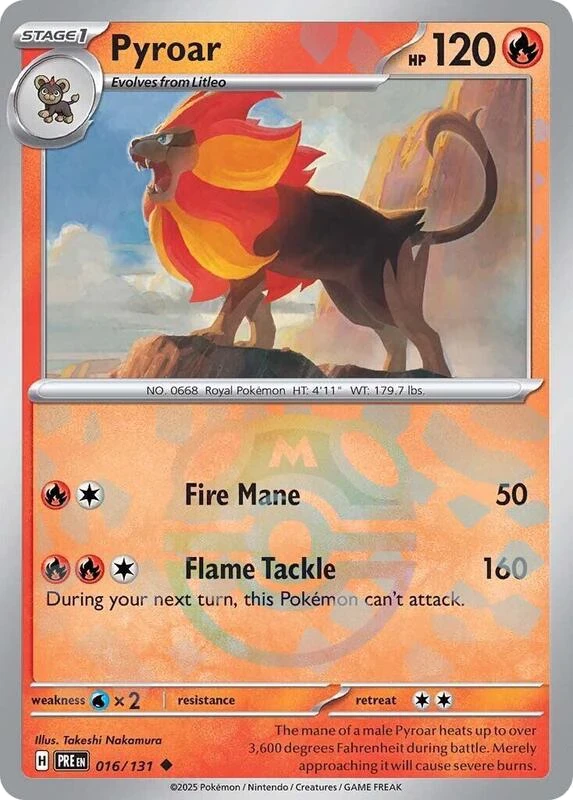 Pyroar (Master Ball Pattern)