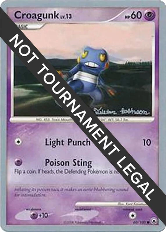 Croagunk - 2008 (Tristan Robinson)