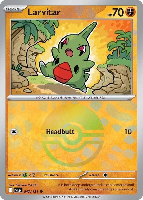 Larvitar (Poke Ball Pattern)