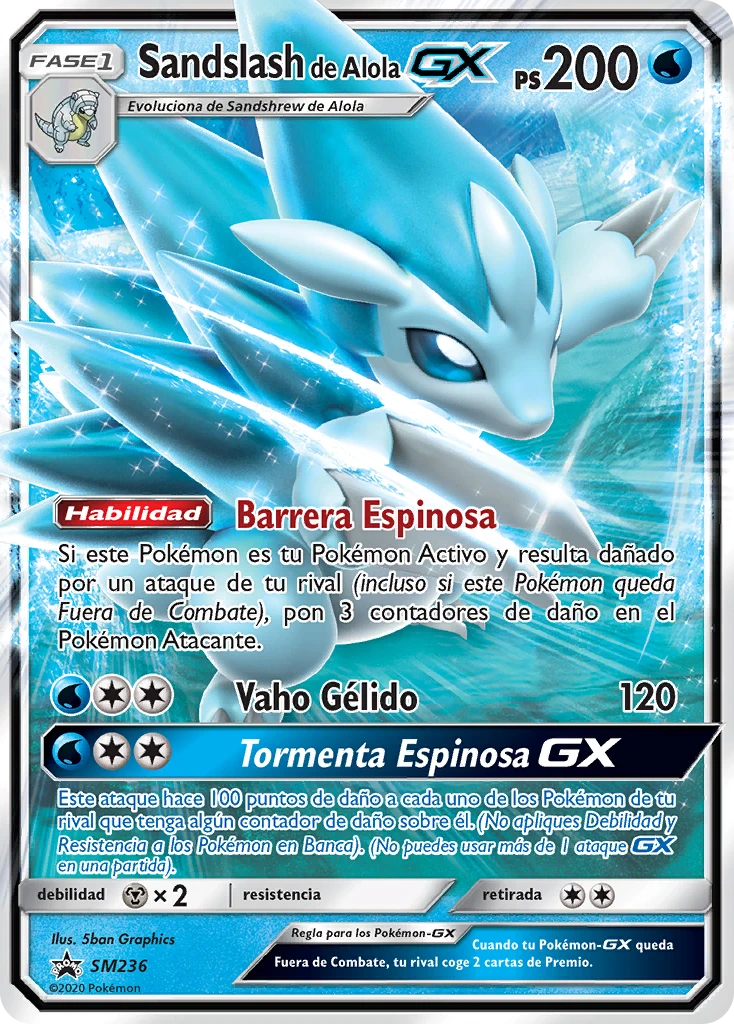 Sandslash de Alola GX