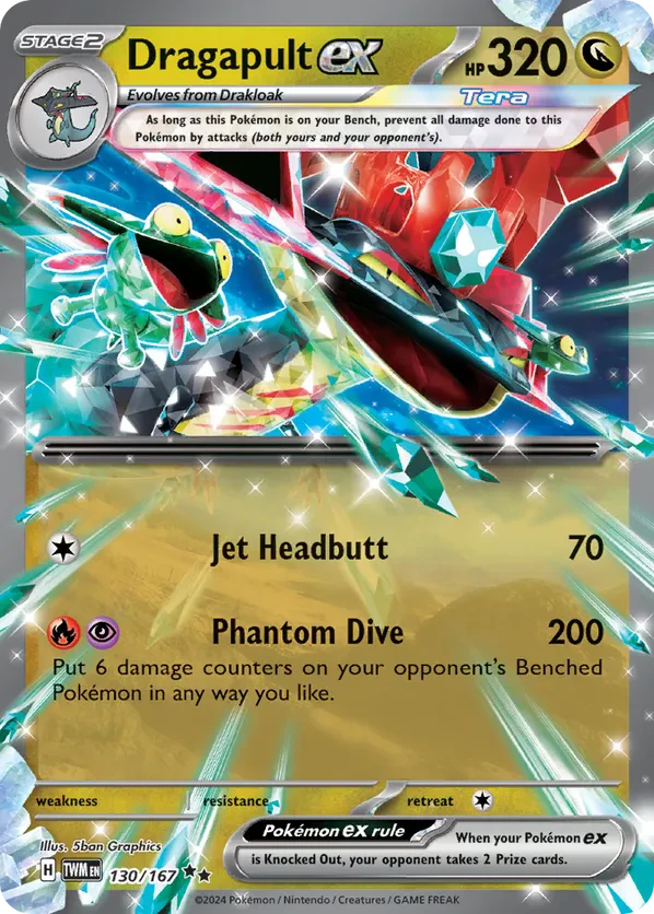 Dragapult ex - 130/167 - 2024 (Evan Pavelski)