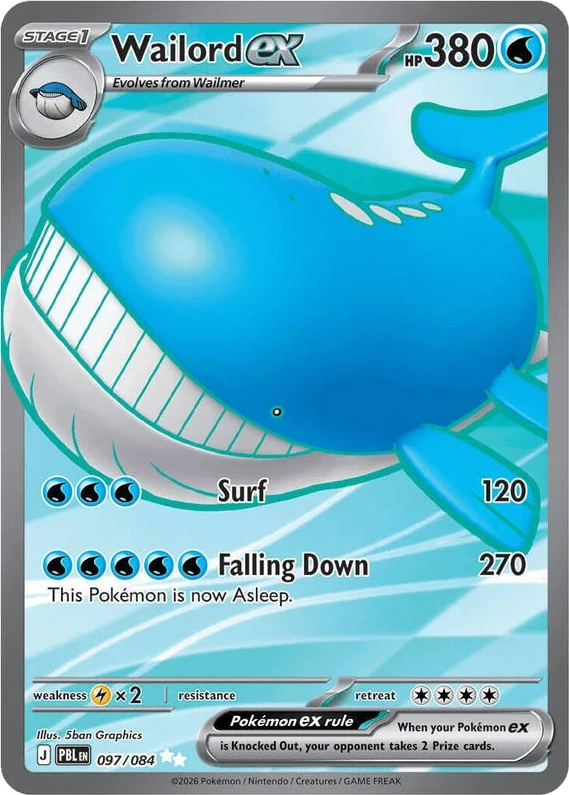Wailord ex - 097/084