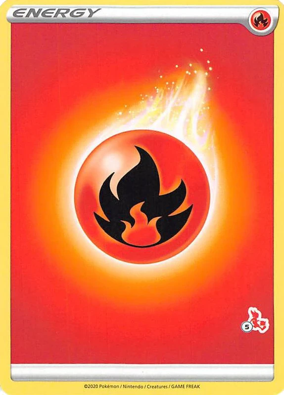 Fire Energy (#5 Cinderace Stamped)