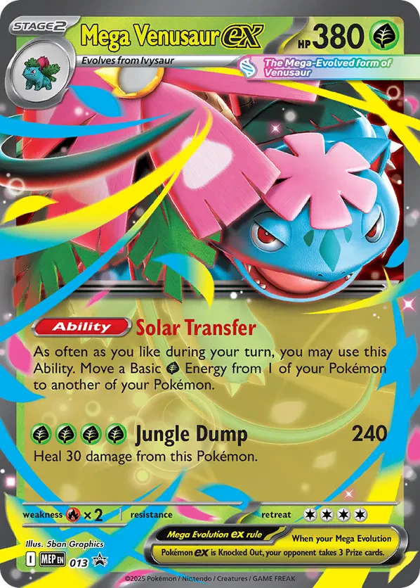 Mega Venusaur ex - 013
