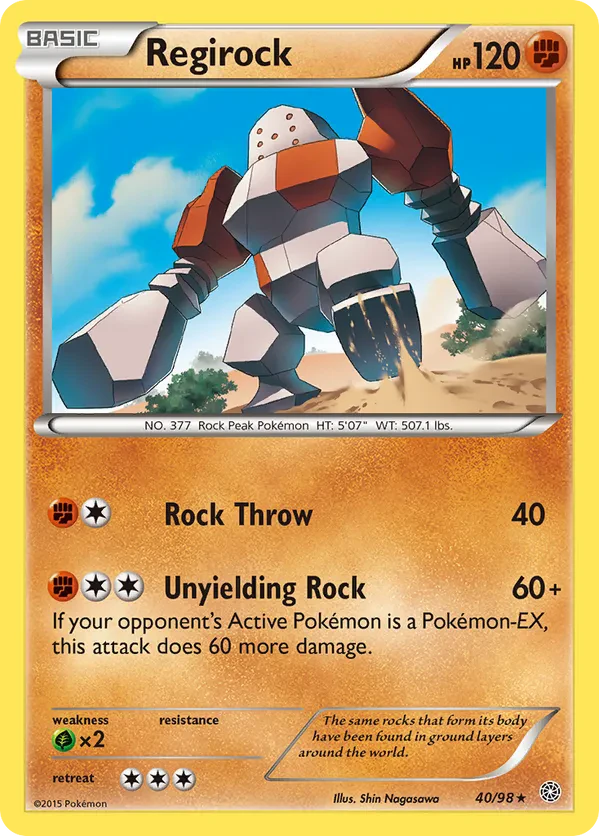 Regirock - 40/98 (XY Ancient Origins)