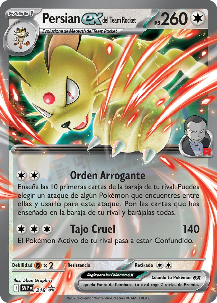 Persian ex del Team Rocket