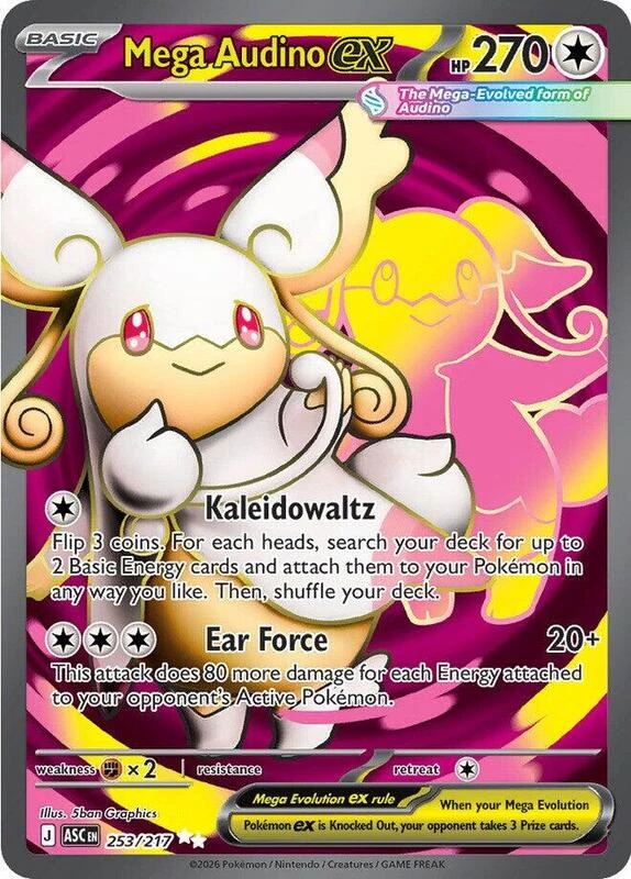 Mega Audino ex - 253/217