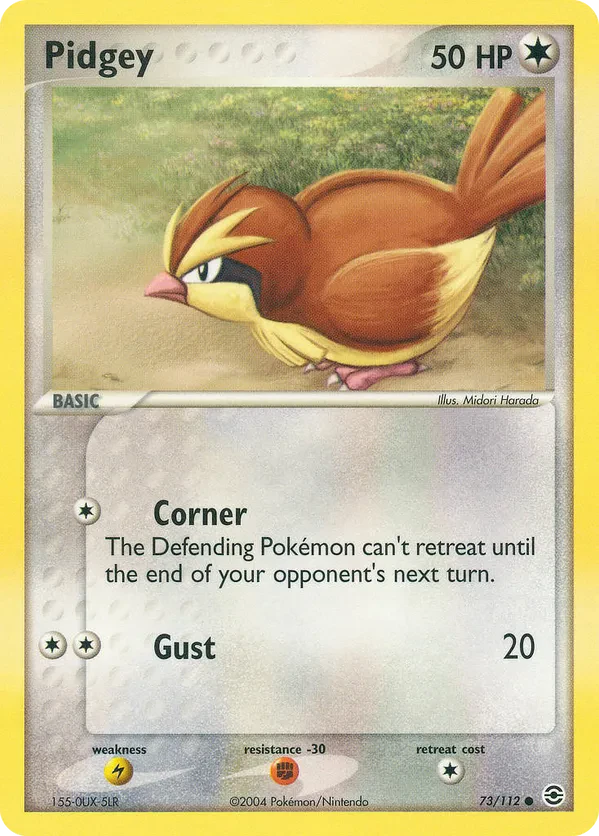 Pidgey - 2005 (Jeremy Maron)