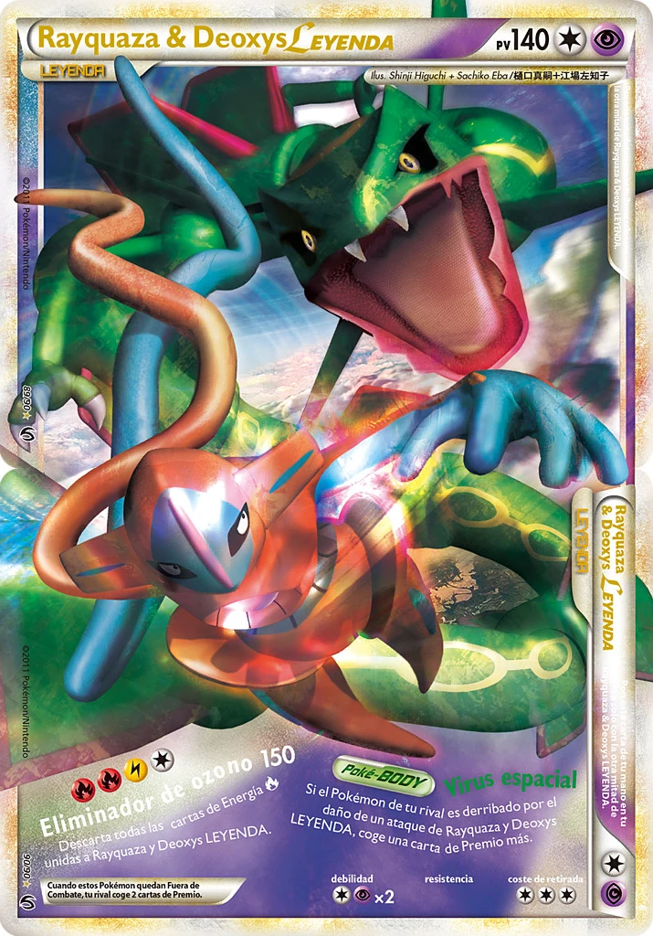 Rayquaza & Deoxys LEYENDA