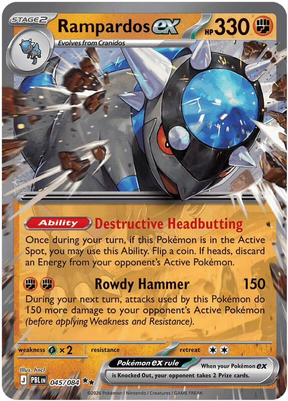 Rampardos ex - 045/084