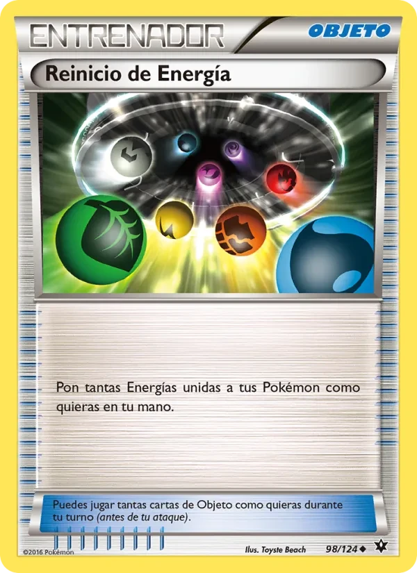 Reinicio de Energía