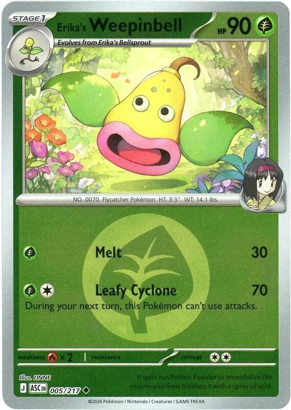 Erika's Weepinbell (Energy Symbol Pattern)