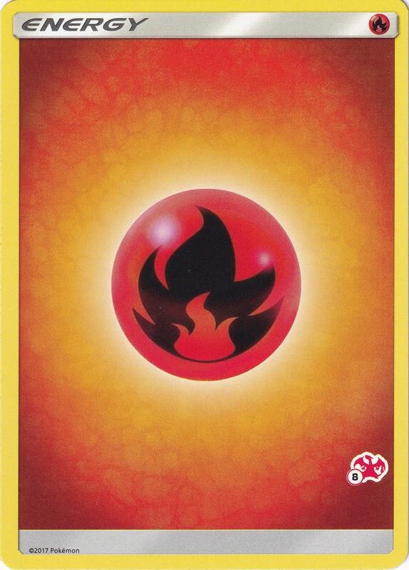 Fire Energy (#8 Charizard Stamped)