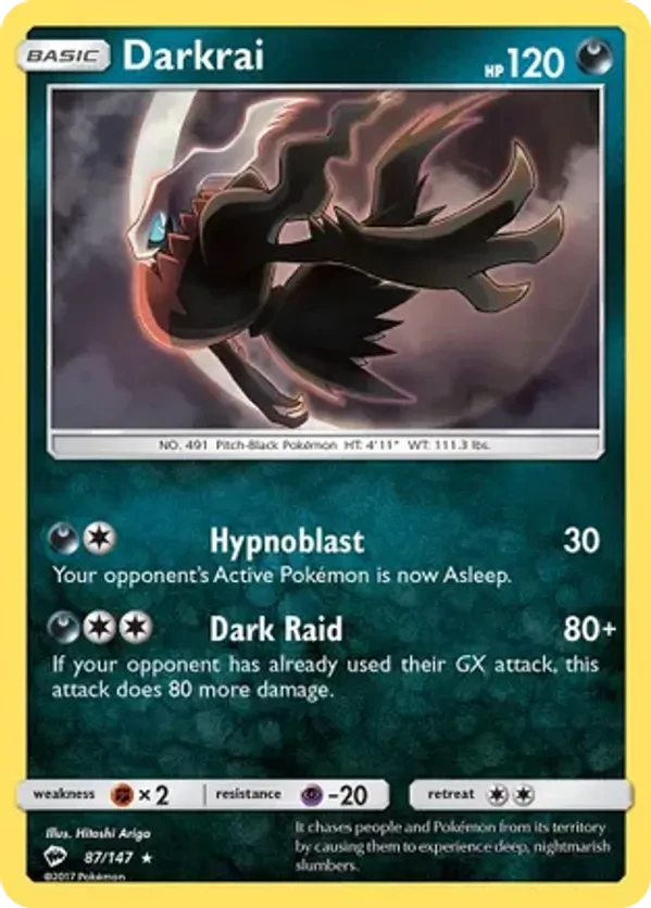 Darkrai - 87/147 (Pokemon League)