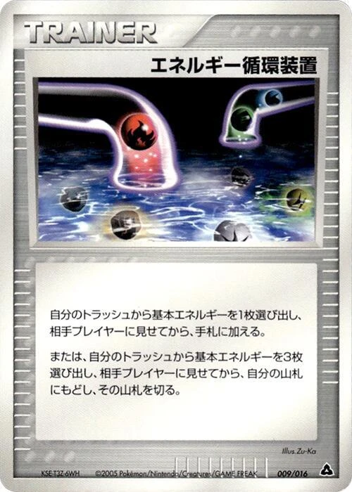 Energy Recycle System