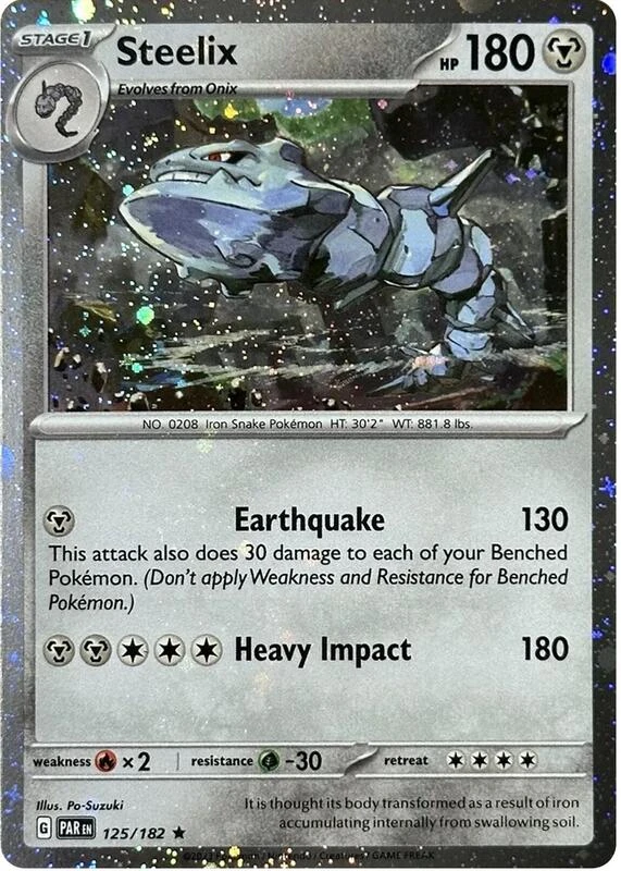 Steelix - 125/182 (Cosmos Holo)