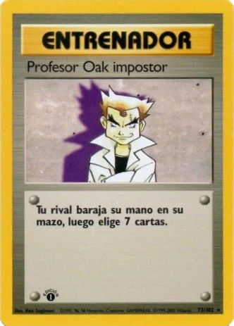 Profesor Oak impostor