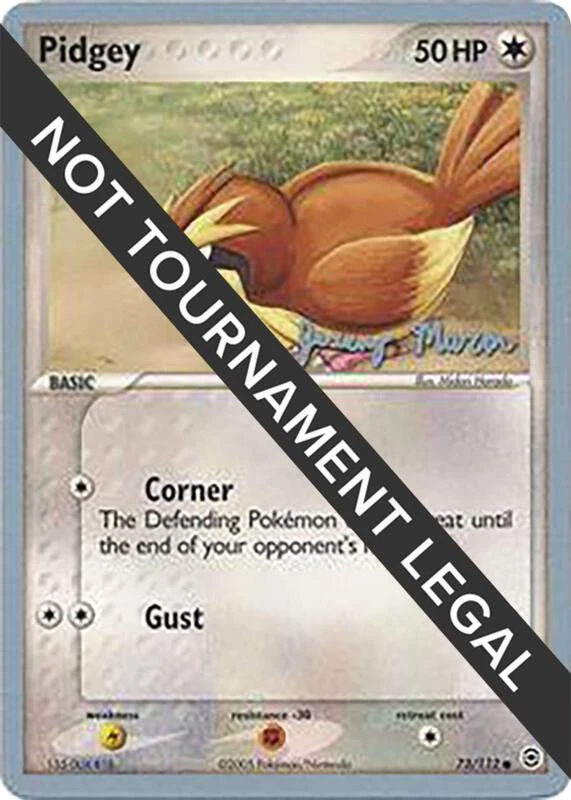 Pidgey - 2005 (Jeremy Maron)