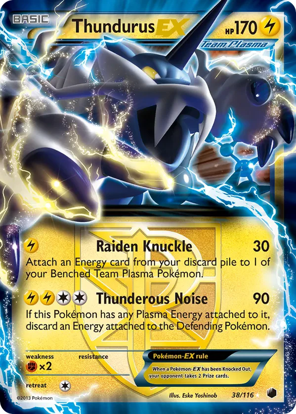 Thundurus EX - 2013 (Yugo Sato)