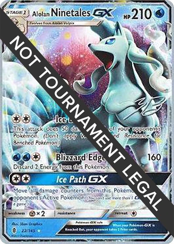 Alolan Ninetales GX - 2017 (Zachary Bokhari)