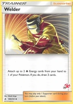 Welder (#25 Charizard Stamped)