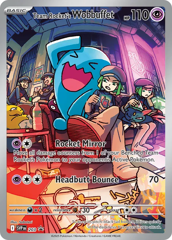 Team Rocket's Wobbuffet (Pokemon Center Exclusive)
