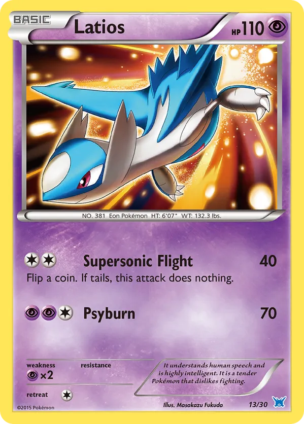 Latios (#13 Non-Holo)