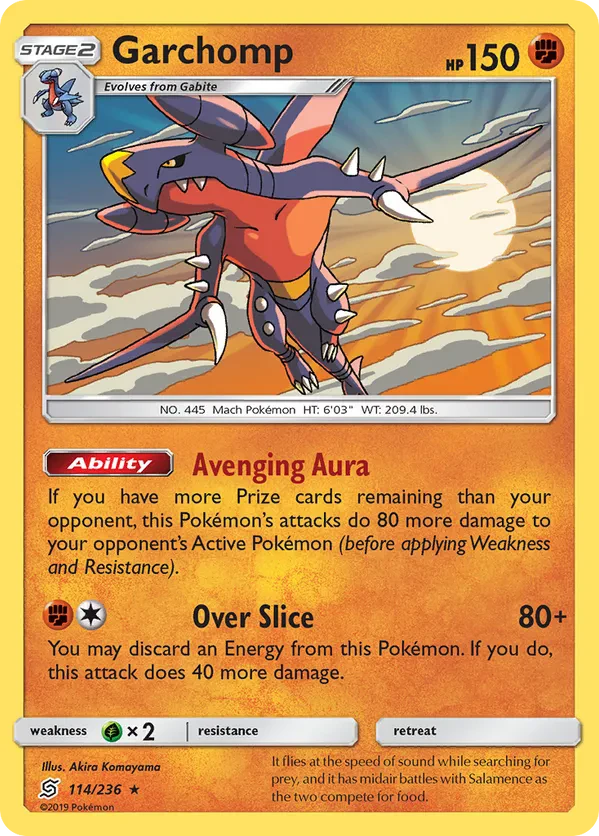 Garchomp - 114/236 (SM Unified Minds)