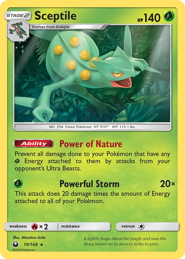 Sceptile - 10/168 (SM Celestial Storm)