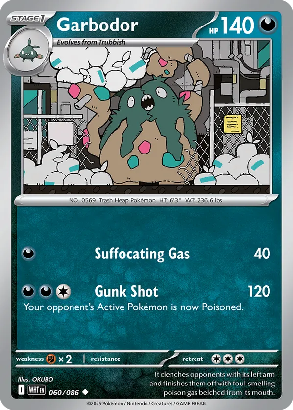 Garbodor (Poke Ball Pattern)